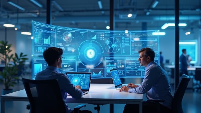 The evolution of AI in marketing: enhancing strategy and execution, Concept art for illustrative purpose, tags: copilot casino affiliate marketing - Monok